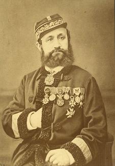 Léonce Détroyat, général commandant le camp de La Rochelle en 1870