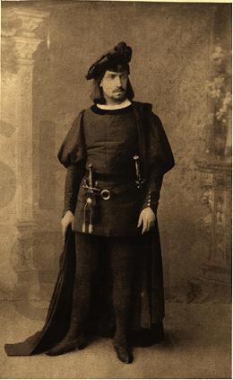 Lucien Guitry as Hamlet in Russia