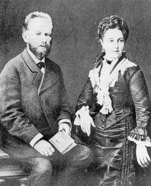 Antonina Milyukova (1848–1917), with Tchaikovsky in 1877